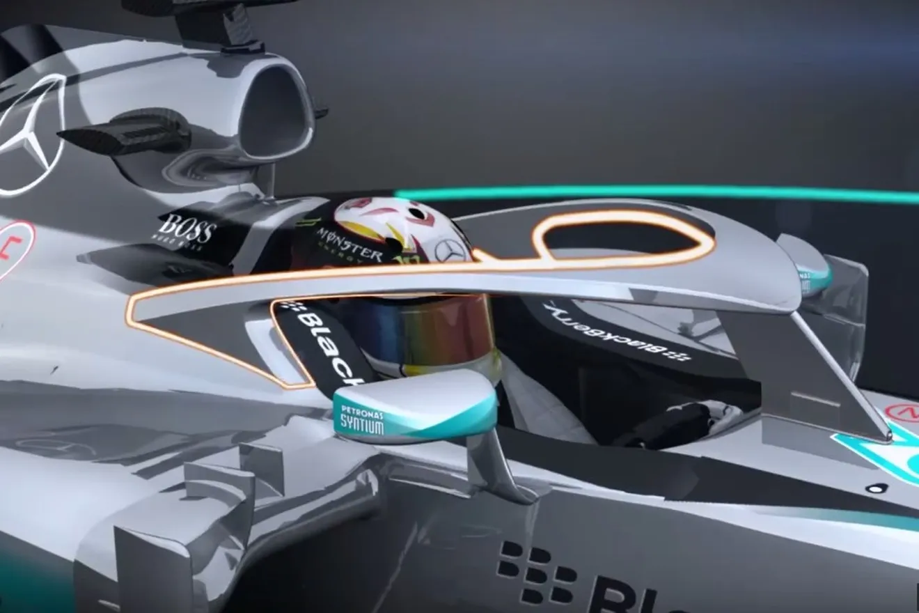 Vídeo: La propuesta de Mercedes para cerrar los cockpits de F1