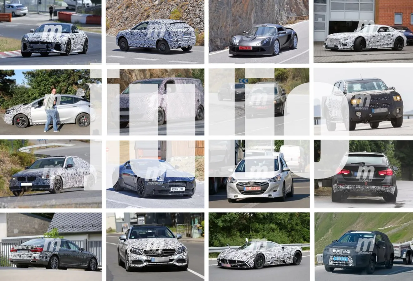 Alpine AS1 2016, Bentley Bentayga, BMW M2, Opel Astra GSi: fotos espía Julio 2015