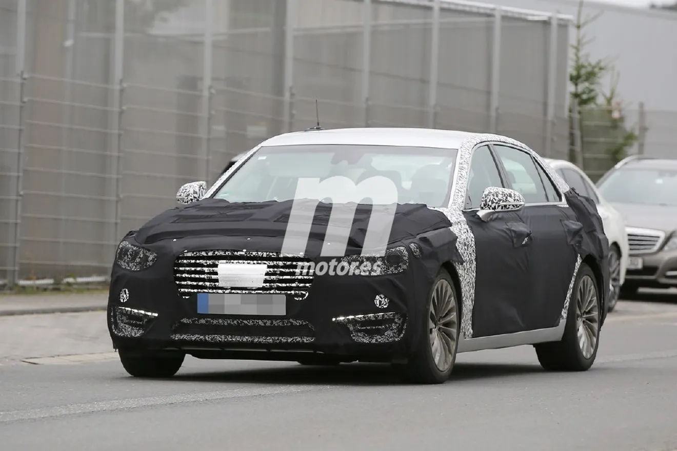 Hyundai Equus 2016, pruebas en Nürburgring