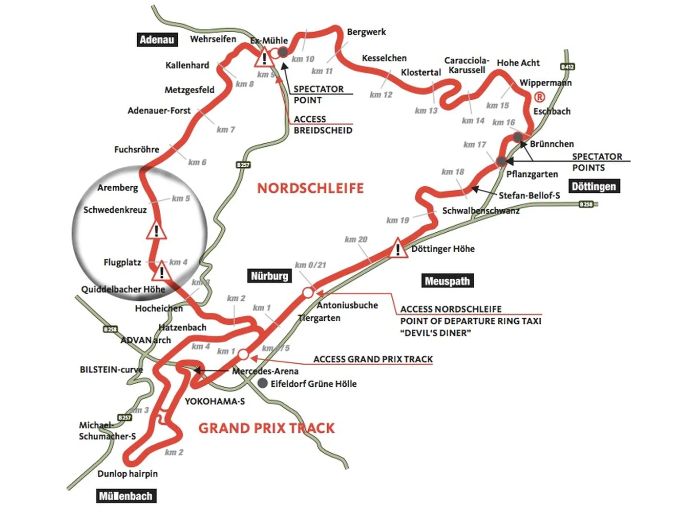 Nürburgring Nordschleife será más seguro tras las reformas de 2016