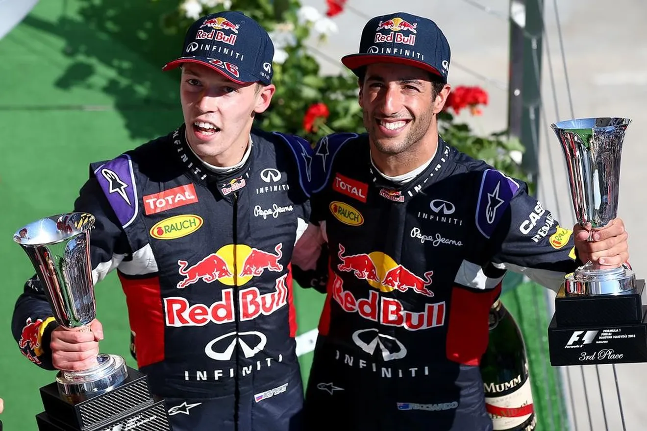 Red Bull apuesta por Kvyat y Ricciardo para 2016