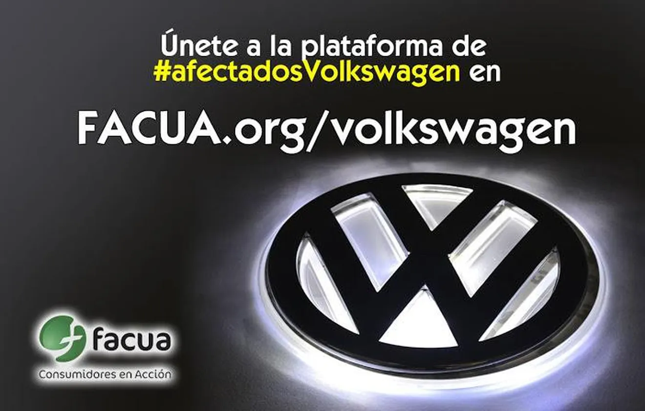 FACUA comienza su campaña a favor de los #afectadosVolkswagen