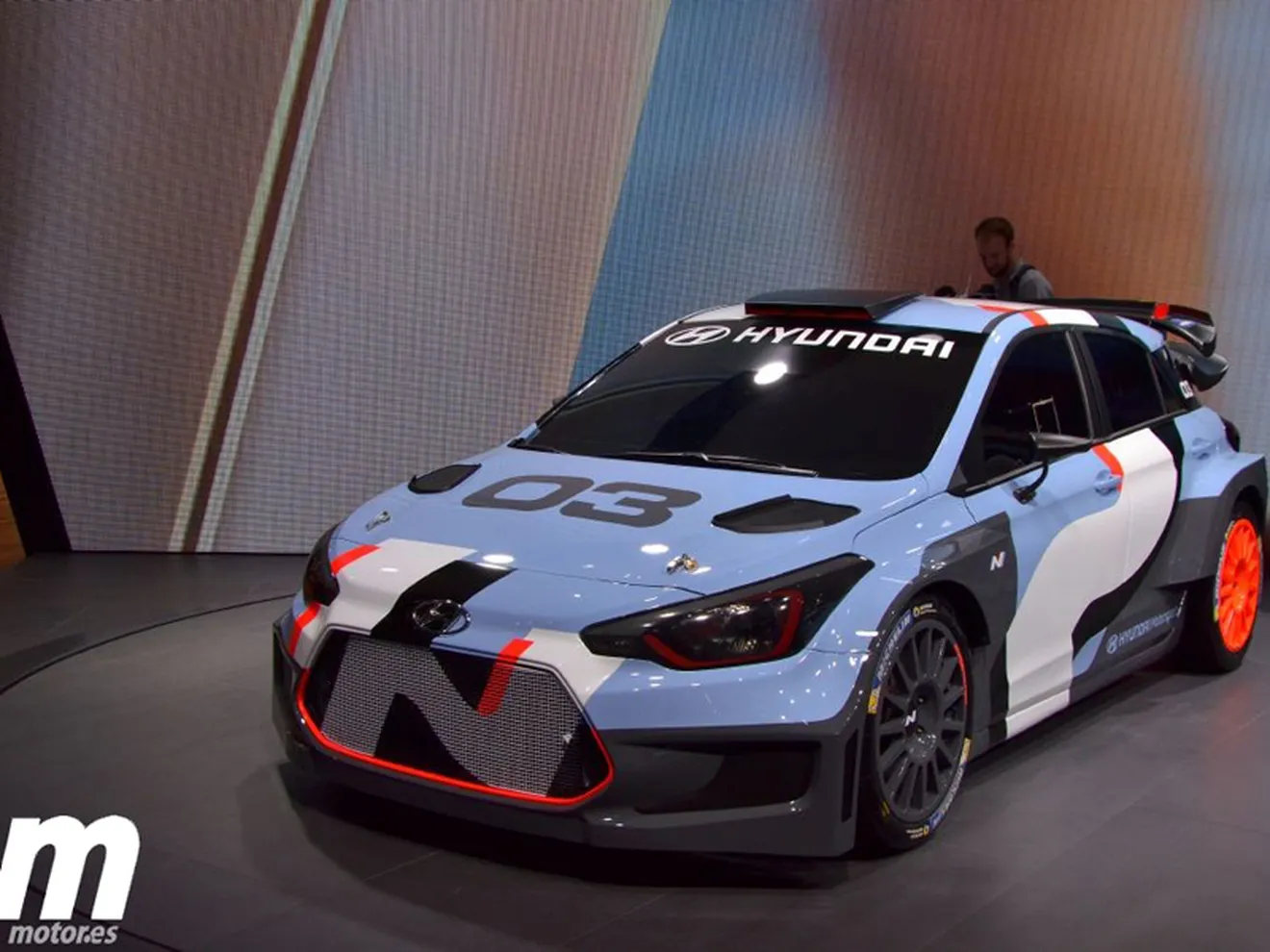 Hyundai presenta el nuevo i20 WRC en Frankfurt