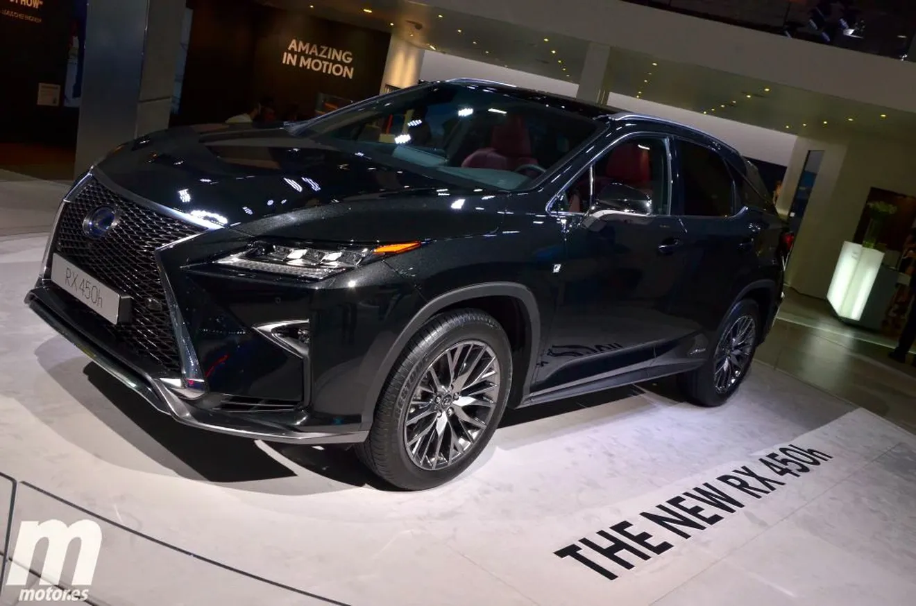 El Lexus RX 2016 en 5 cifras clave