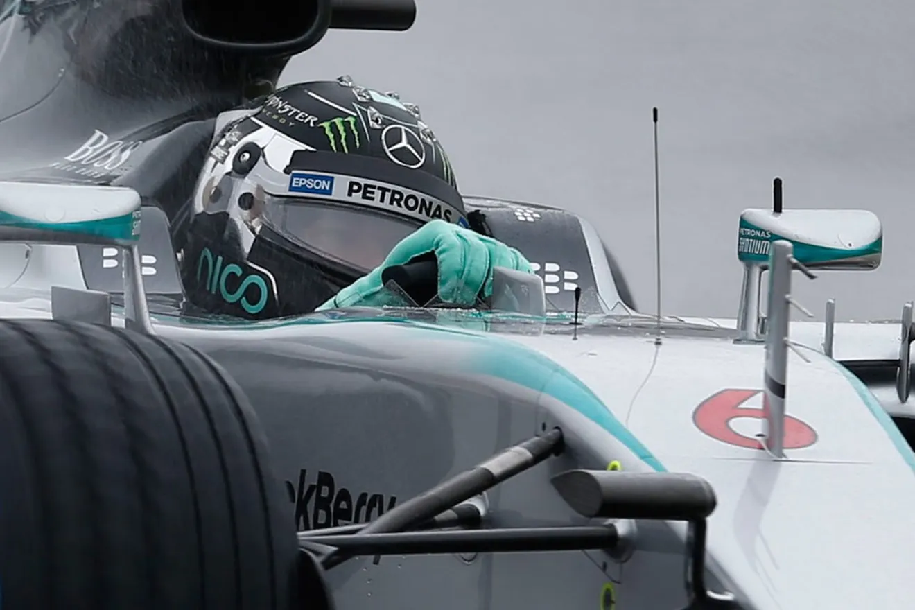 Rosberg se lleva la pole de Suzuka con fuerte susto de Kvyat