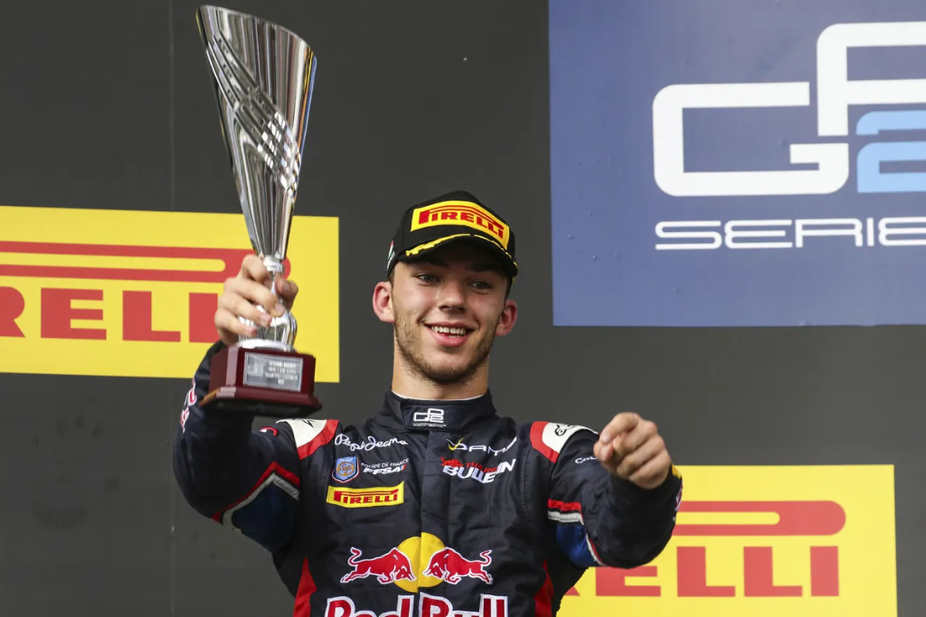 Red Bull nombra a Pierre Gasly como piloto reserva