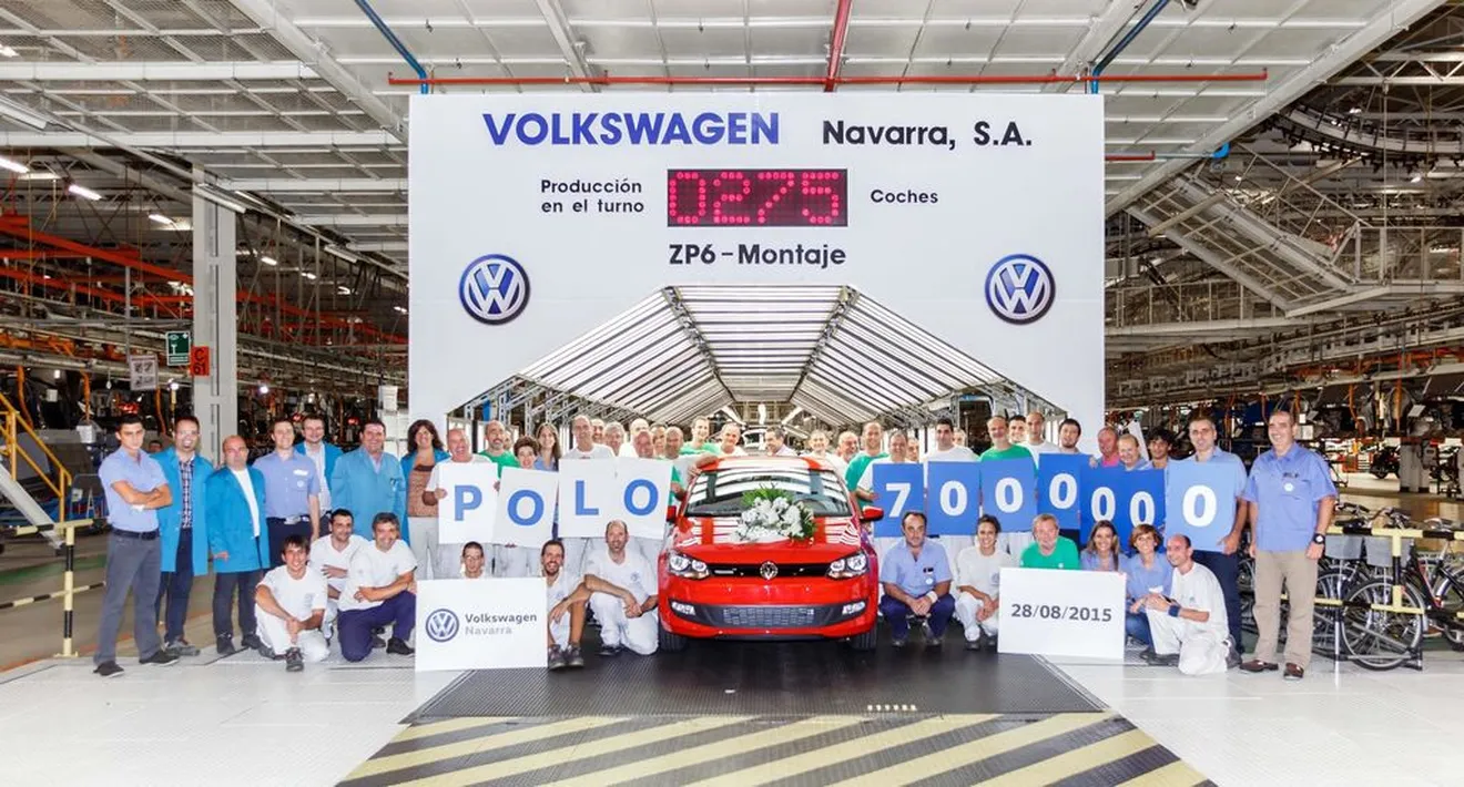Volkswagen Navarra produce su Polo 7 millones
