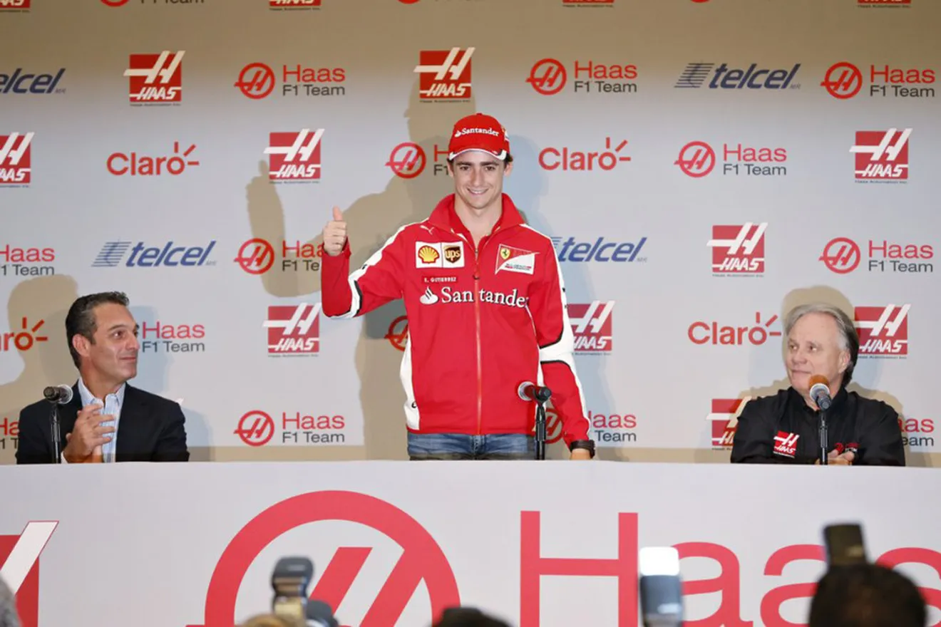 Esteban Gutierrez, piloto oficial de Haas F1