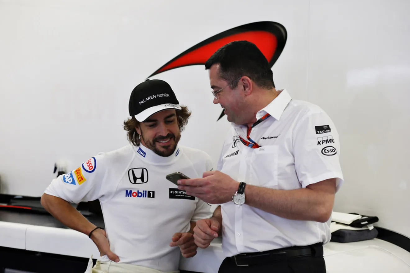 Fernando Alonso: "Tratamos de minimizar las vueltas hoy"