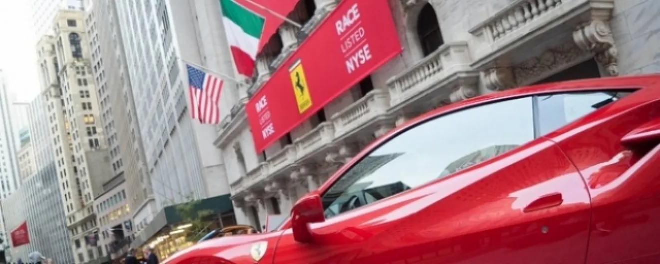 Ferrari se estrena con subidas en la Bolsa de Nueva York