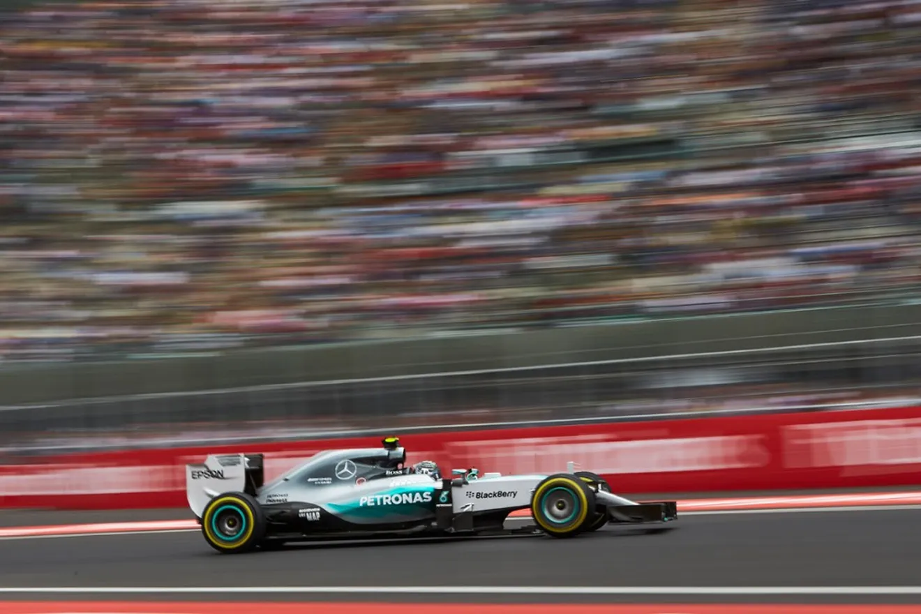 Rosberg deja a Hamilton sin pole en México