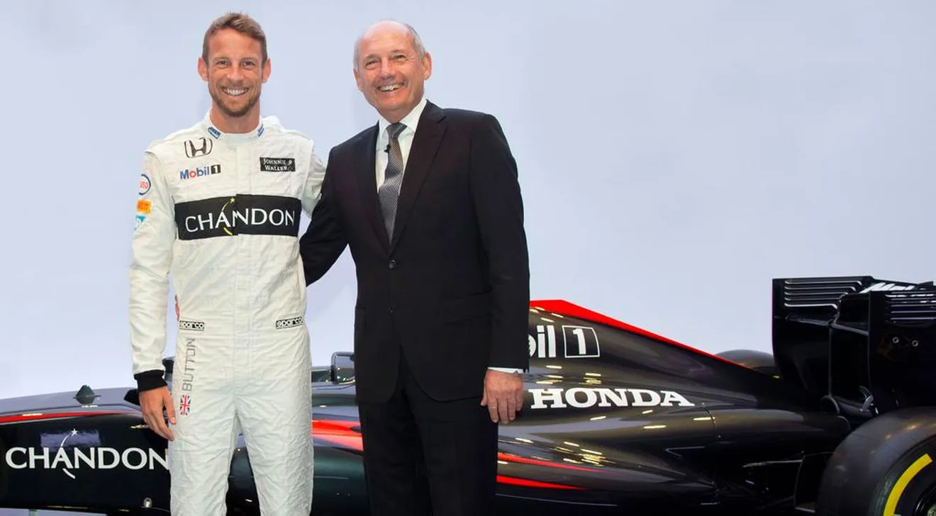McLaren confirma que Jenson Button renueva y seguirá en 2016