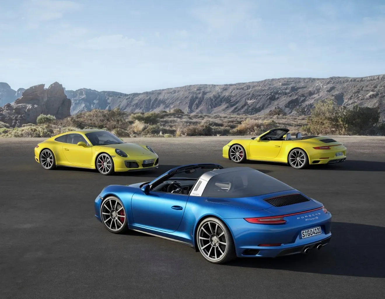 Nuevos Porsche 911 Carrera 4 y Porsche 911 Targa 4, la familia crece