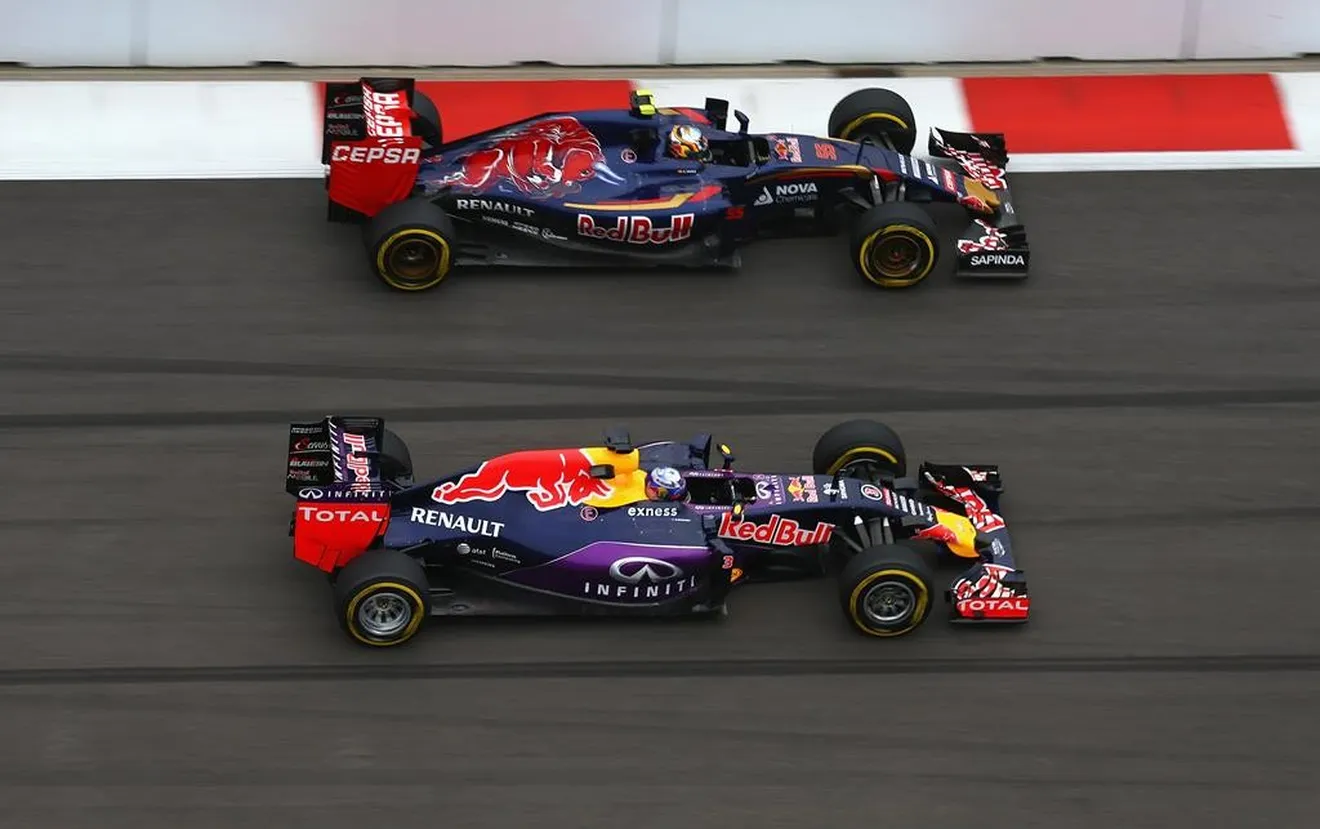 Red Bull y Toro Rosso desconfían del nuevo motor de Renault