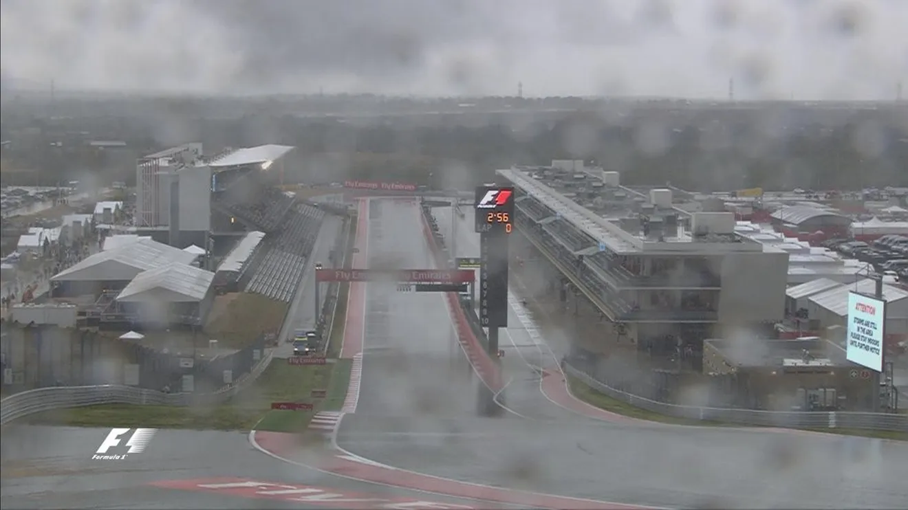 Se suspende la FP2 por la torrencial tormenta en Austin