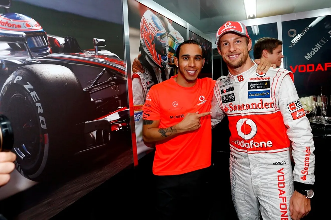 Button: "Si Vettel o yo tuviéramos su coche, Lewis no estaría tan confiado"