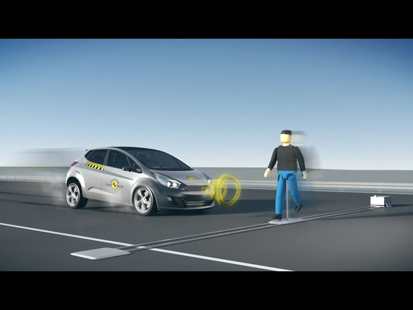 Euro NCAP añadirá el sistema de reconocimiento de peatones a sus pruebas