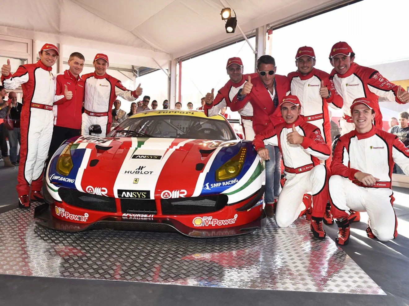 Ferrari presenta el 488 GTE y GT3 en Mugello