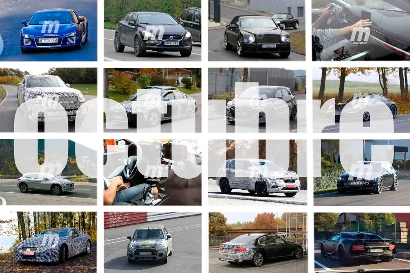 Audi R8 e-tron, Porsche 911 R, Subaru Impreza 2017, Volvo XC40: fotos espía Octubre 2015