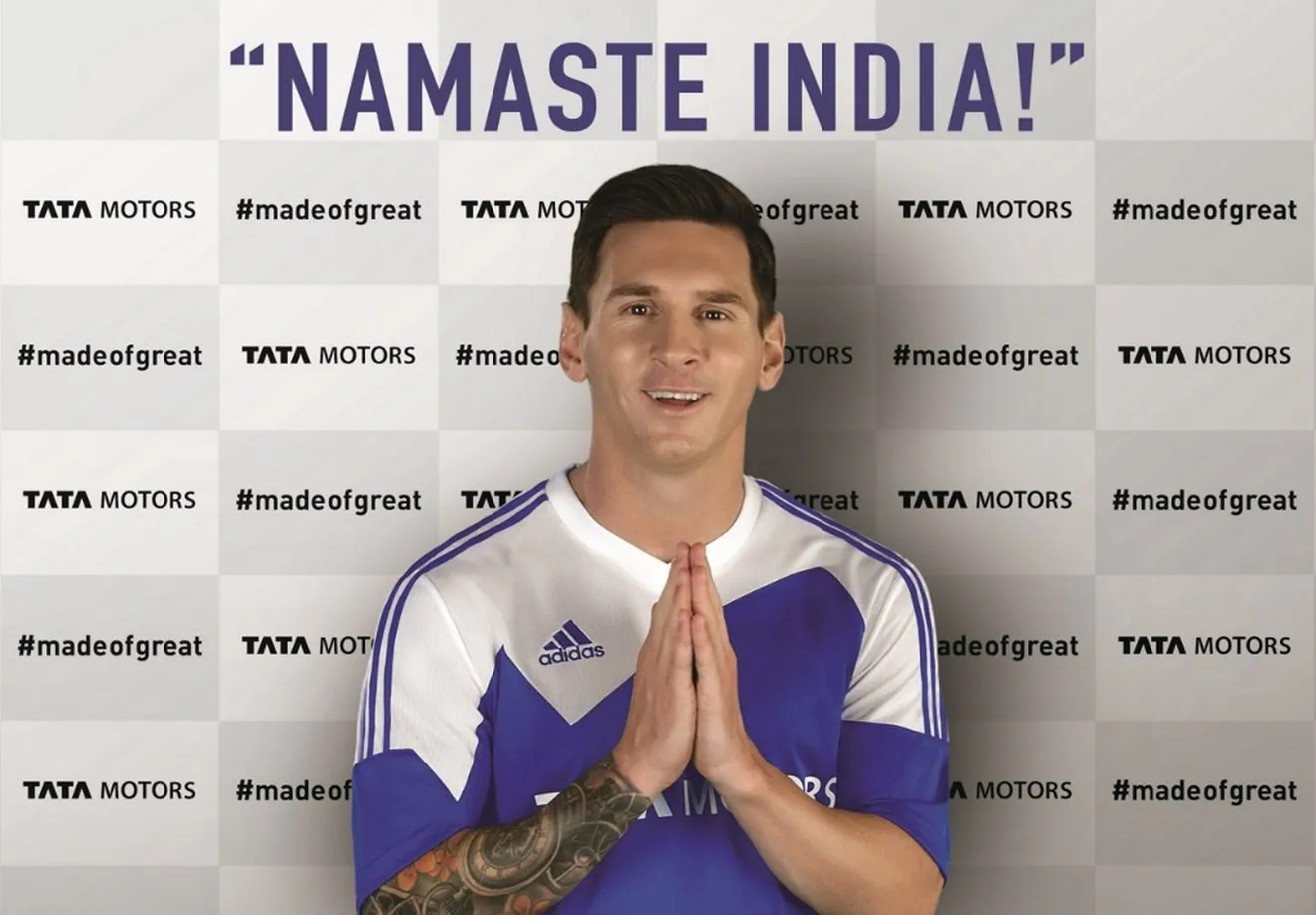 Leo Messi, nuevo embajador de Tata Motors