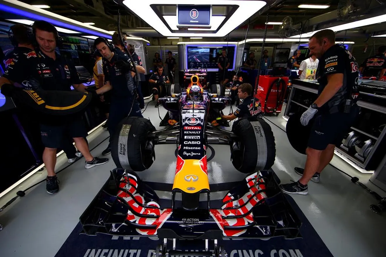 Red Bull ha diseñado cuatro versiones de chasis esperando motor