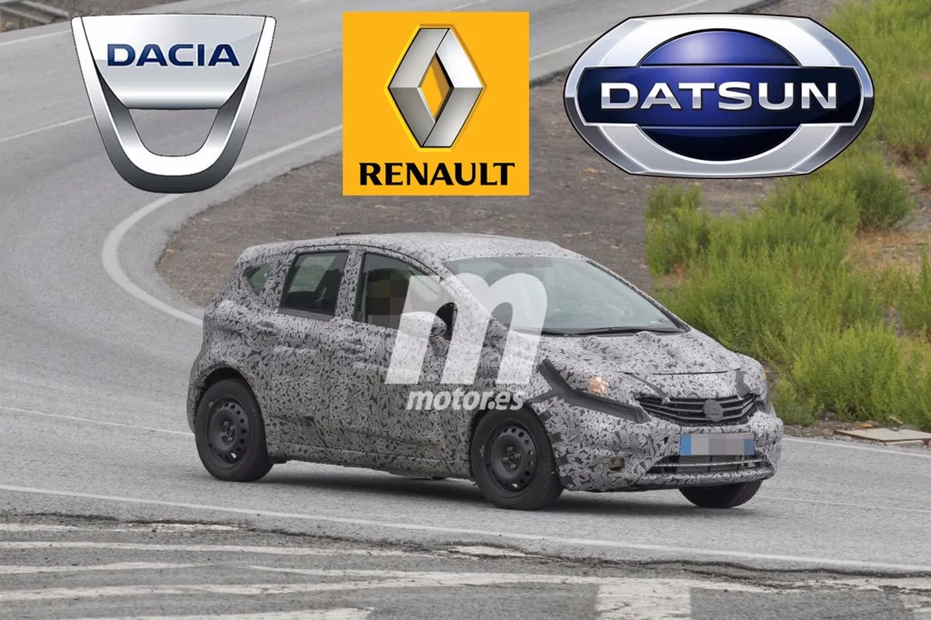 Renault está probando nuevos modelos para Datsun y Dacia