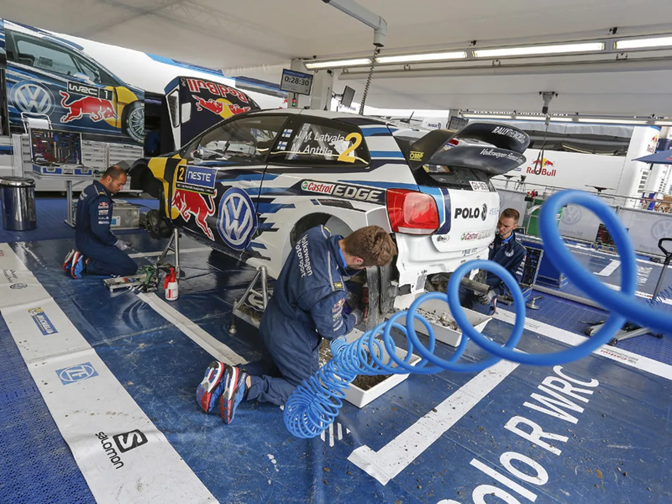 Tres Polo R WRC a pesar del escándalo Volkswagen