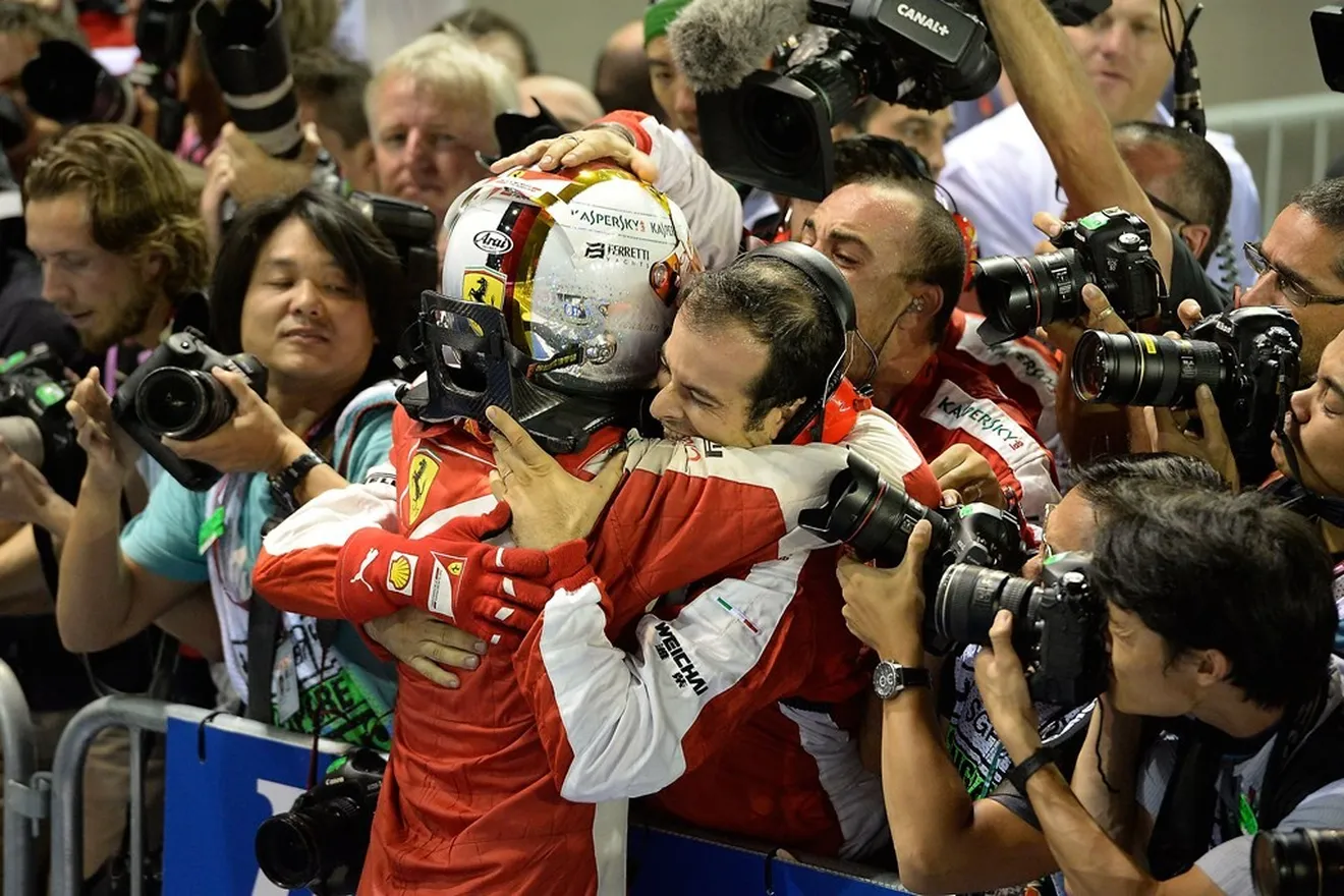 Vettel define su primera temporada en Ferrari: "Un milagro"