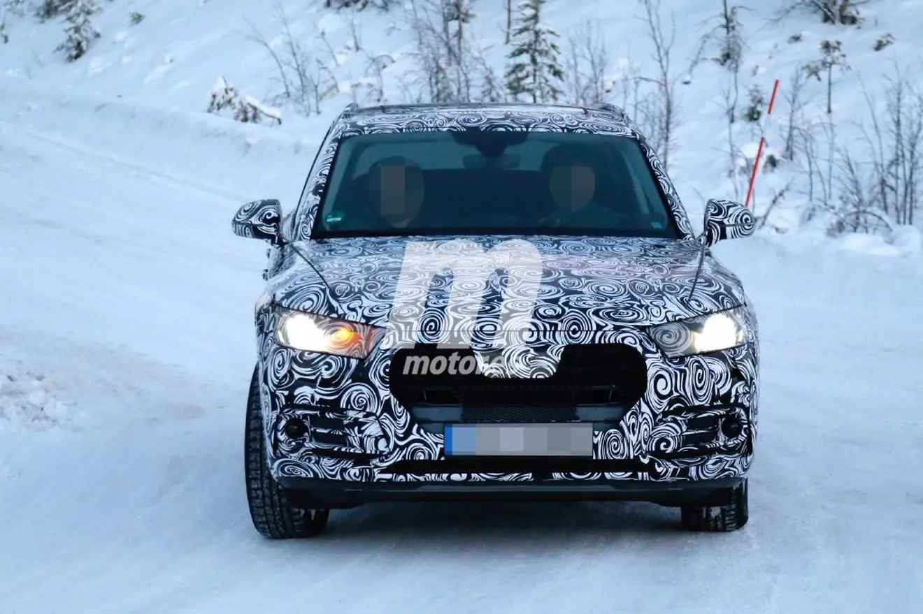 El Audi Q5 2017 se pone a punto en sus pruebas invernales