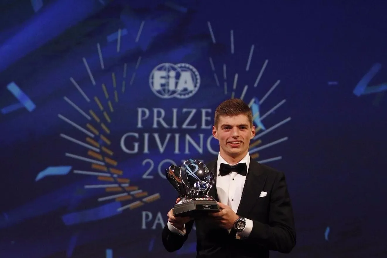 Max Verstappen cierra su gran temporada con tres premios en la Gala FIA