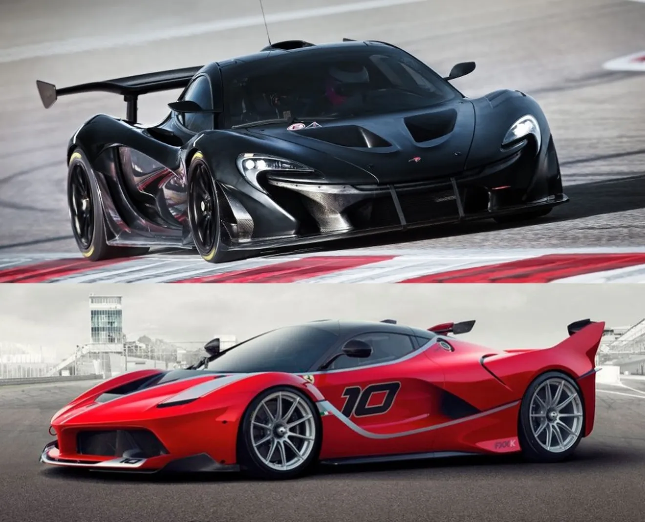 McLaren P1 GTR y Ferrari FXX K, así suenan estos dos superdeportivos en circuito