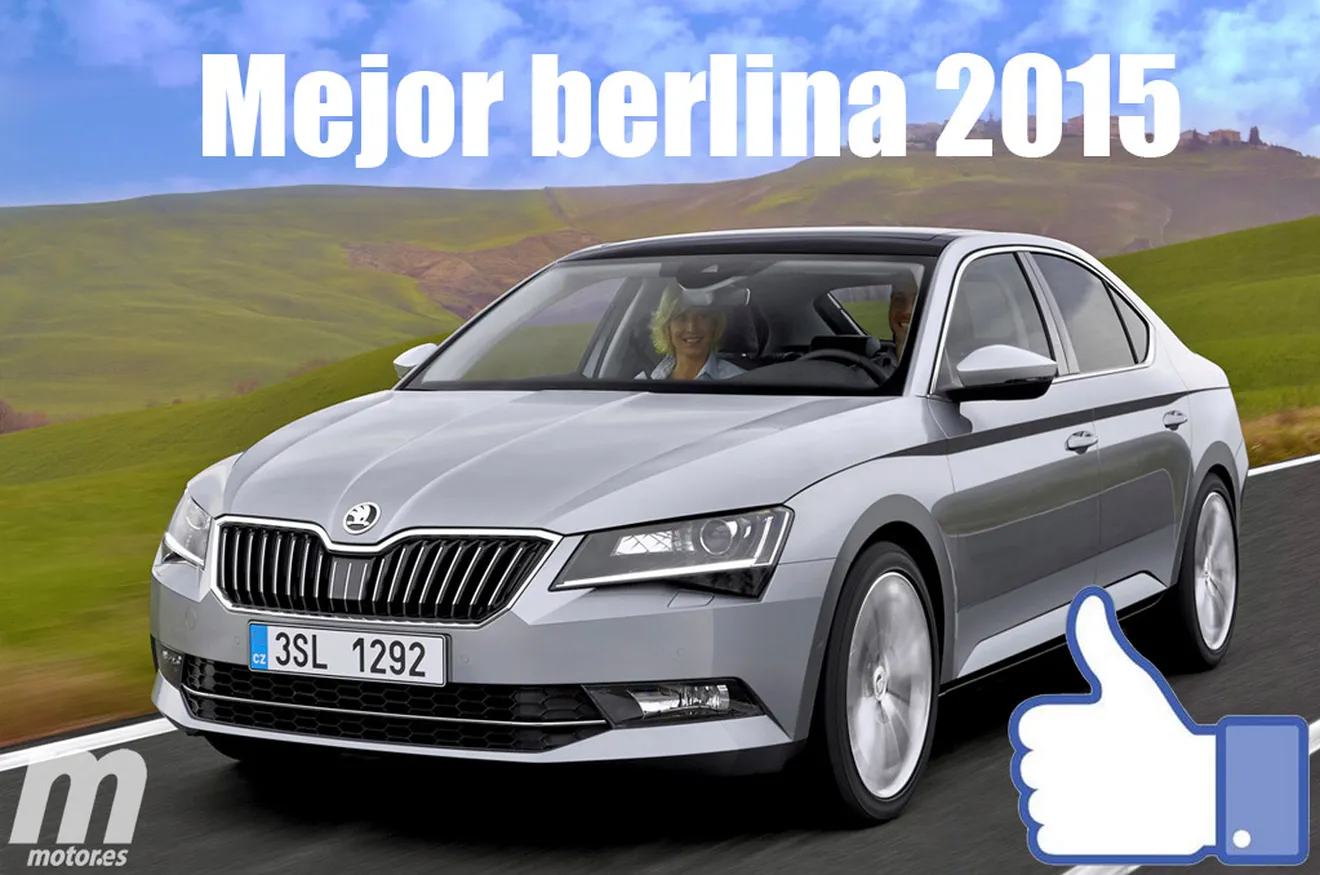 Mejor berlina 2015 para Motor.es: Skoda Superb