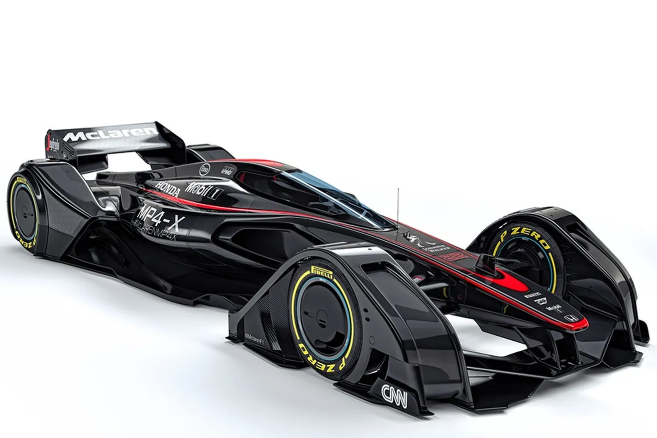 MP4-X el futurista prototipo de McLaren para Fórmula 1