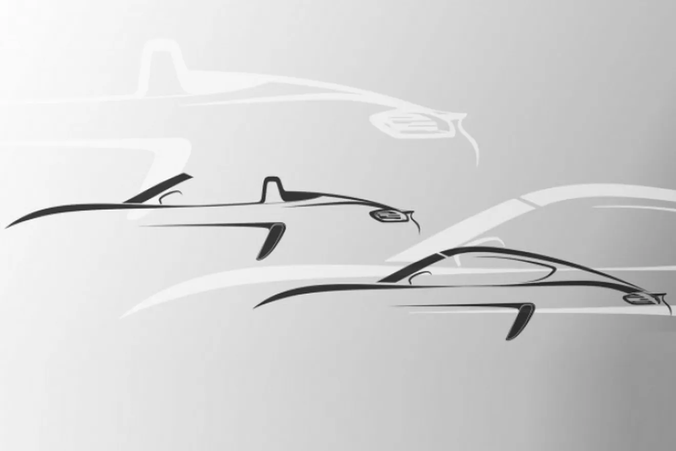Los Porsche 718 Boxster y 718 Cayman rondarán como mínimo los 300 CV