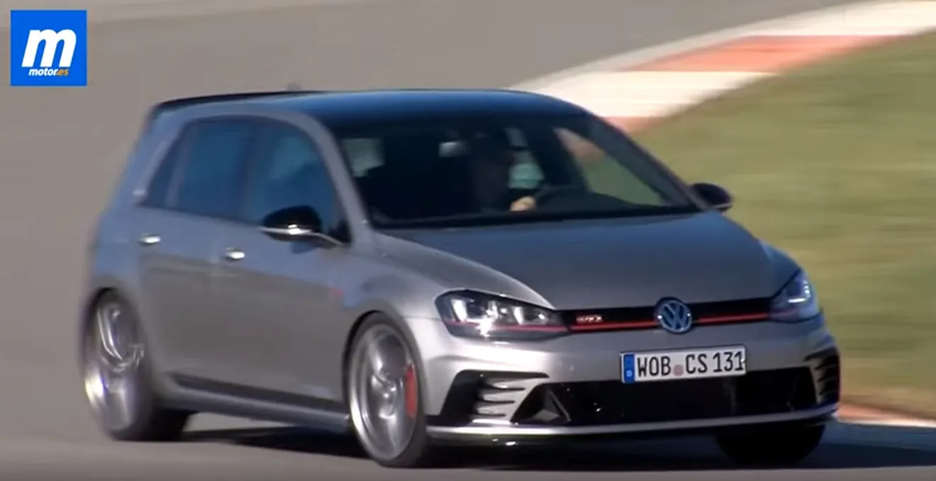 Volkswagen Golf GTI Clubsport, así suena su motor en circuito