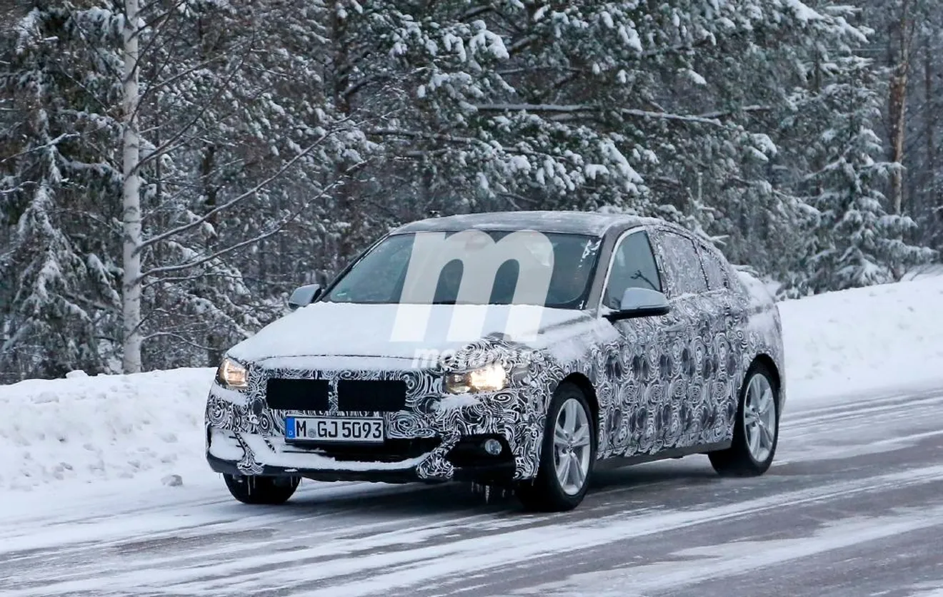 El BMW Serie 1 Sedán ya está listo para ser presentado el mes que viene y ser rebautizado como Serie 2