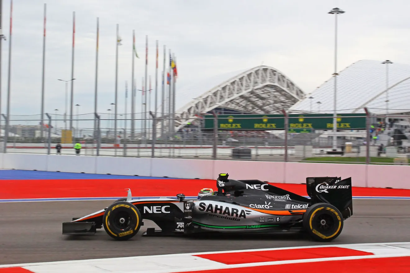 Force India molesto por no conocer la normativa de 2017