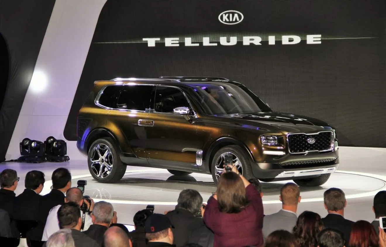 Kia Telluride Concept, el SUV coreano más grande impresiona en Detroit
