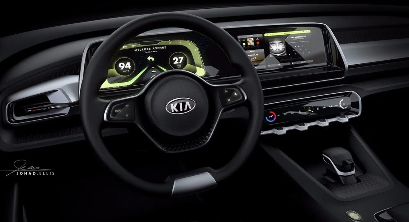 KIA Telluride, el nuevo gran SUV coreano desvela un habitáculo muy tecnológico