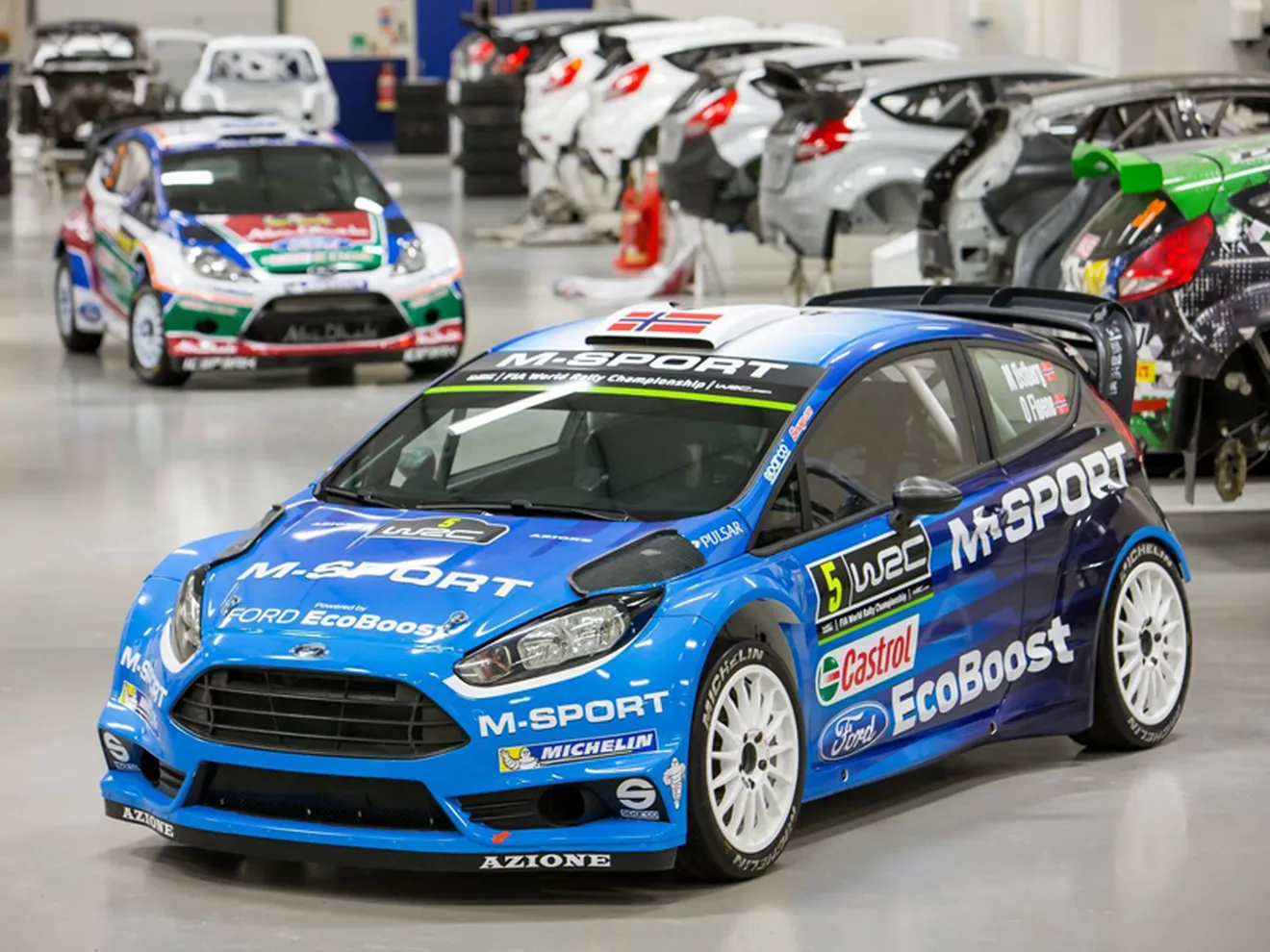 M-Sport presenta sus colores para el WRC 2016