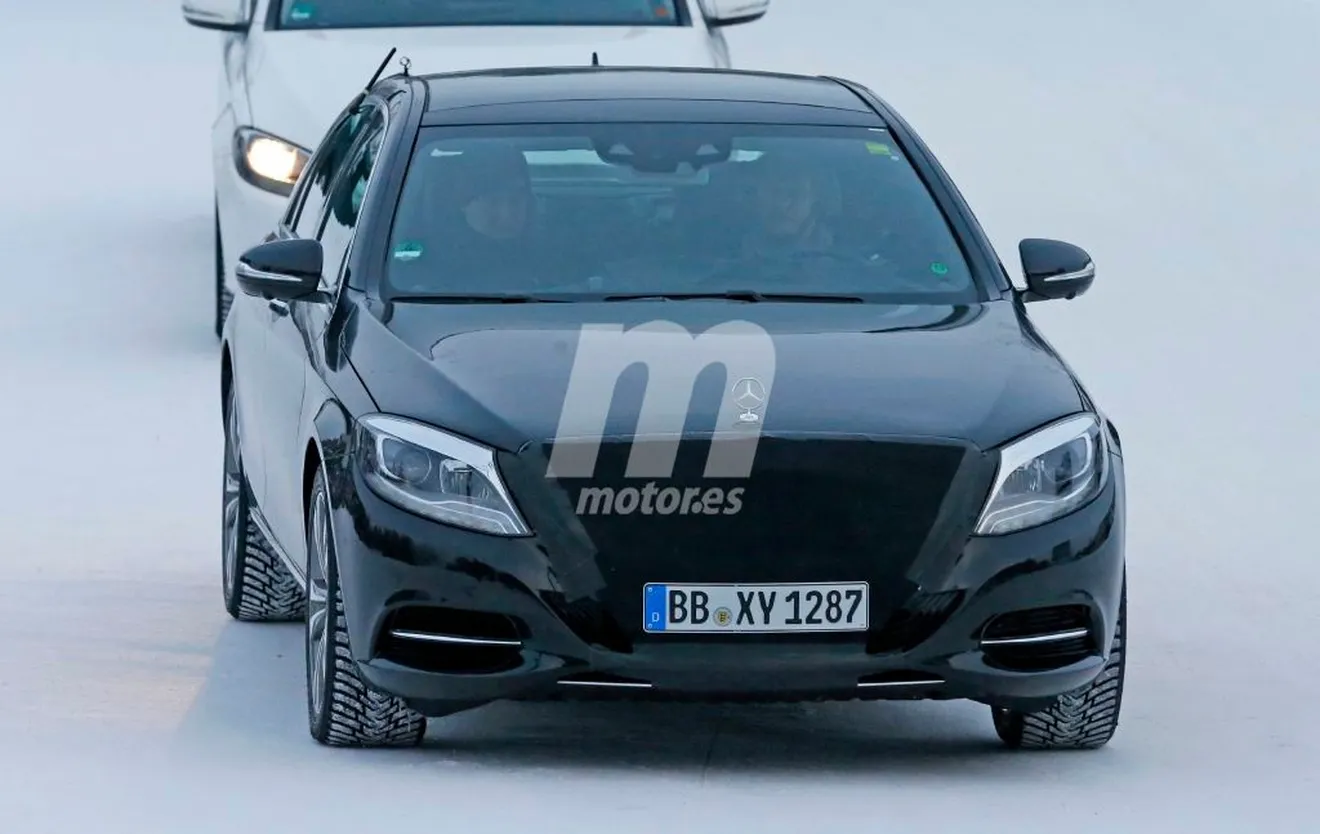 El facelift del Mercedes Clase S se pone a punto en la nieve de Suecia
