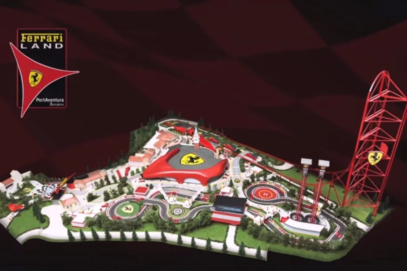 Así será el parque temático de Ferrari en España