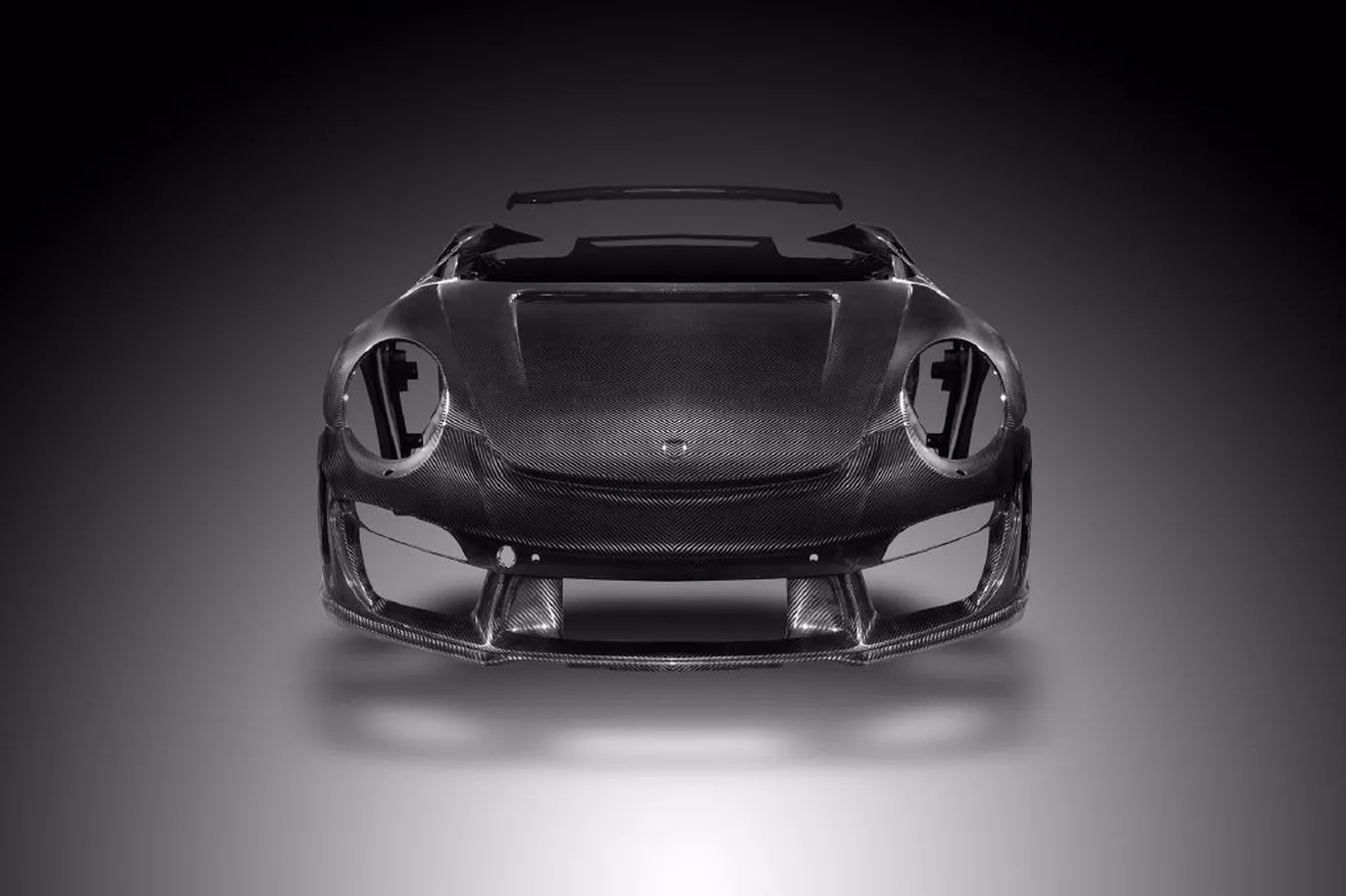 Cuerpo de carbono "made in Rusia" para los Porsche 911 Turbo y Turbo S