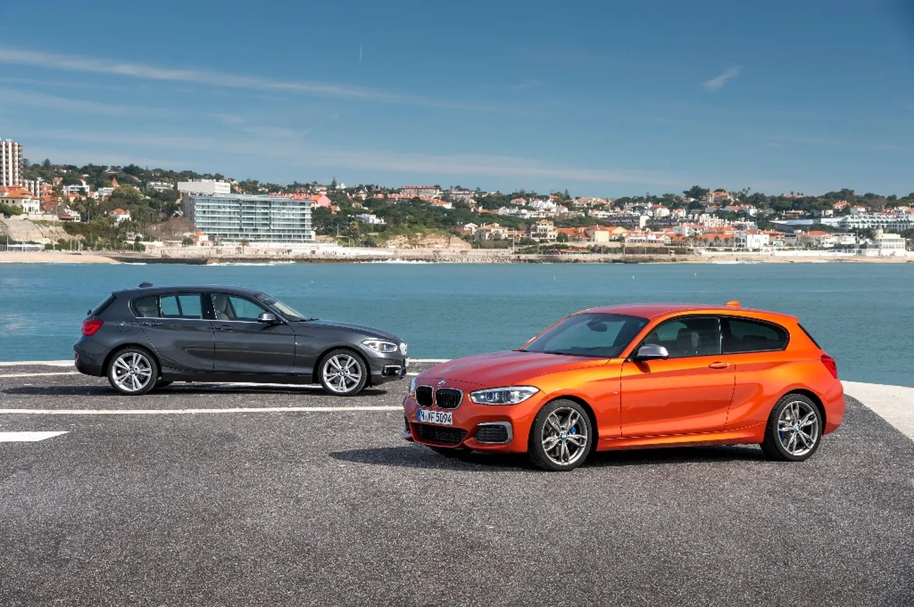 Alemania - Diciembre 2015: El BMW Serie 1 saca los galones