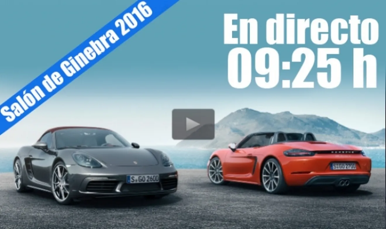 Ginebra 2016: novedades Porsche en directo