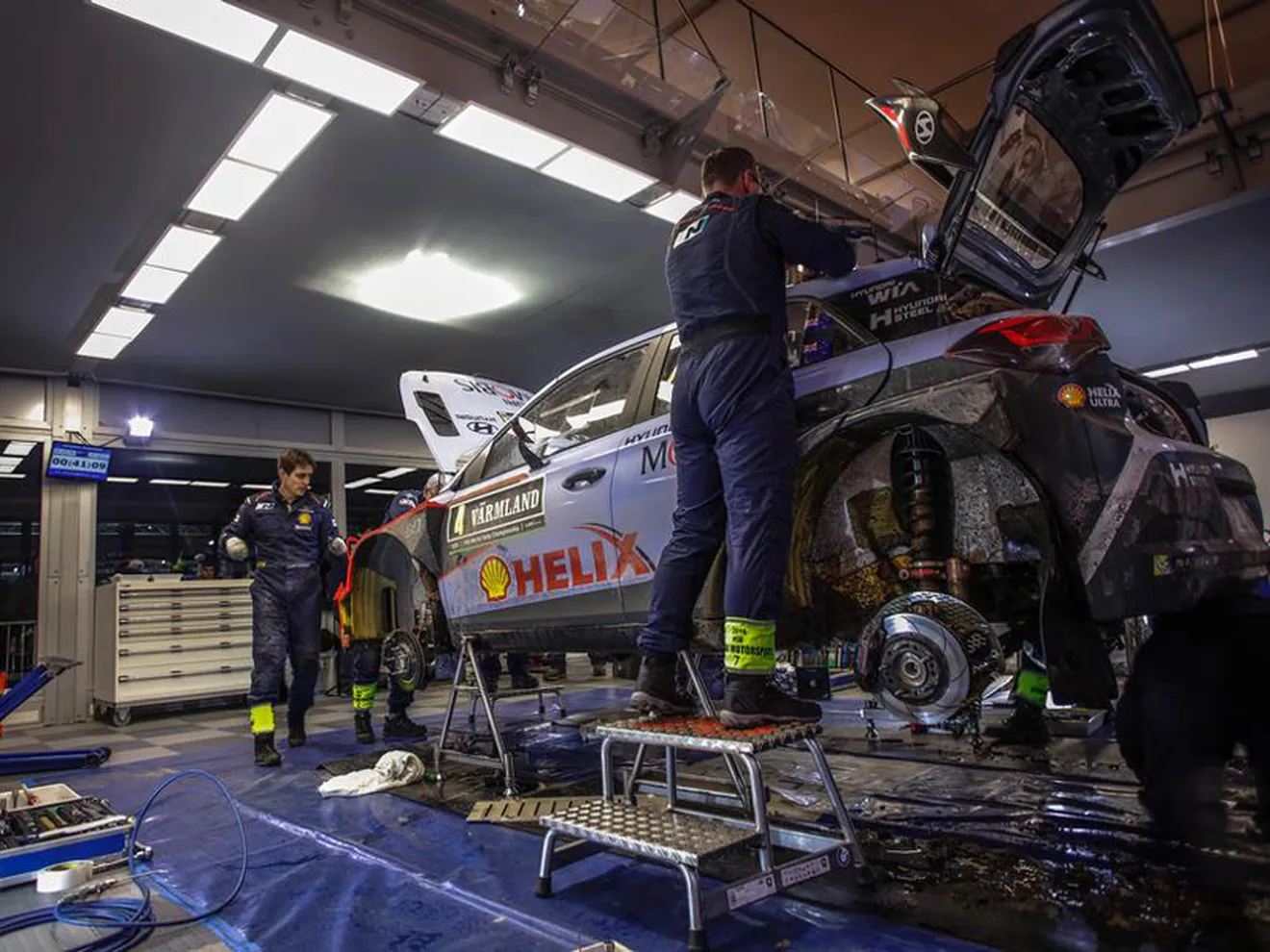 Hyundai y Volkswagen preparan el Rally de México en Almería