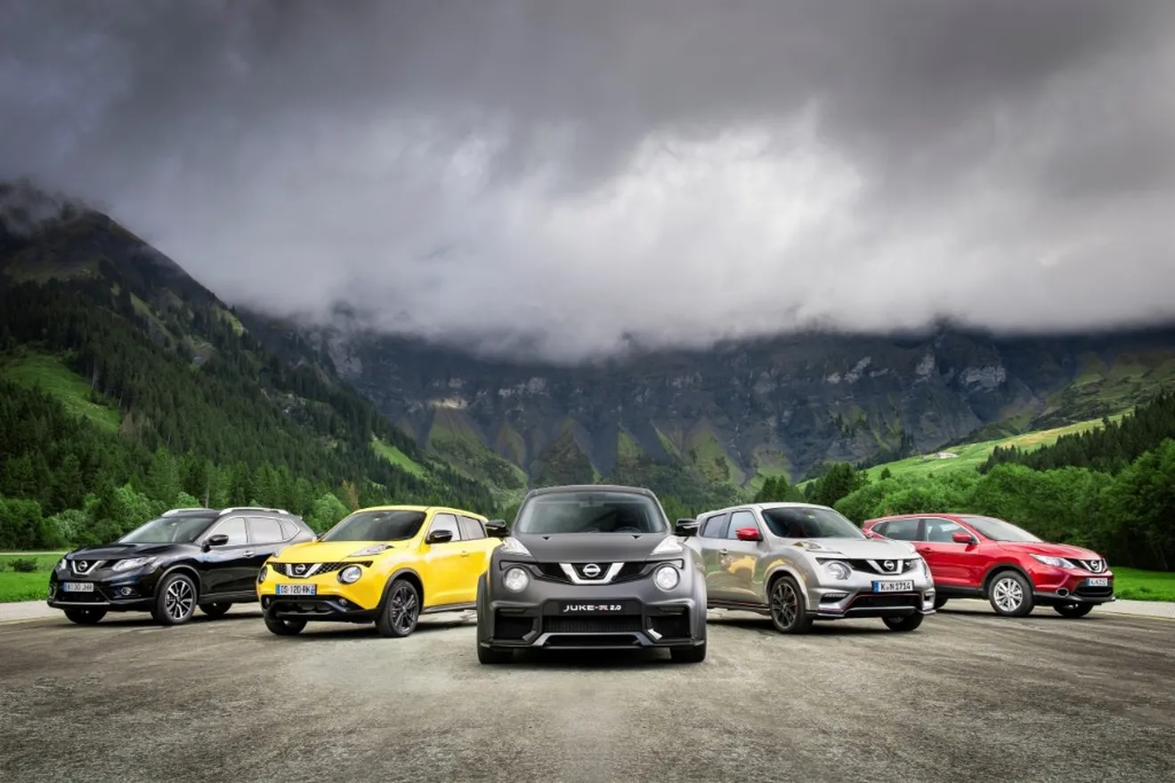 Las 5 claves del éxito de los crossovers de Nissan