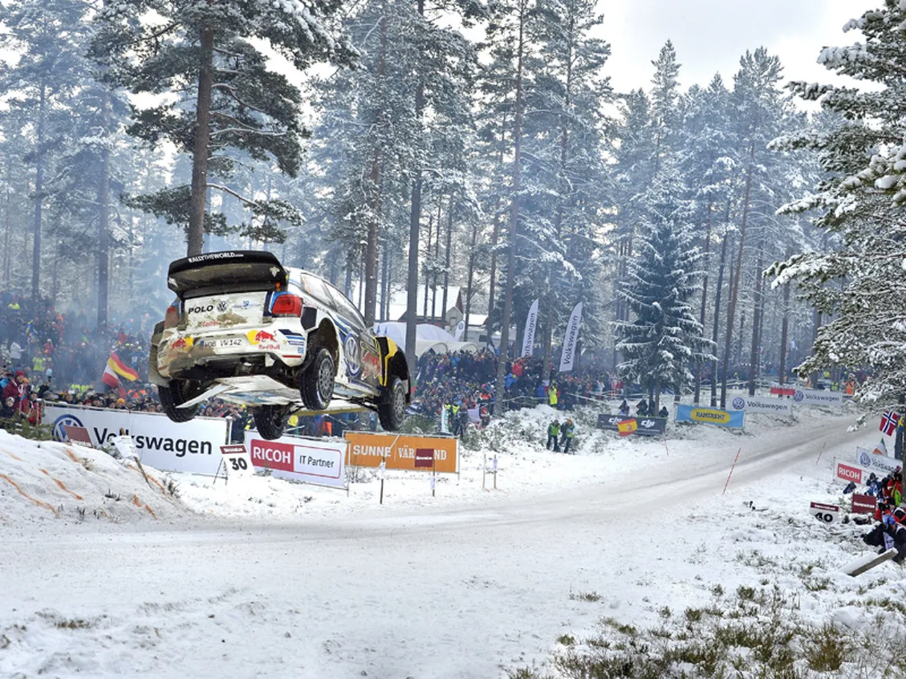 Sébastien Ogier gana su tercer Rally de Suecia