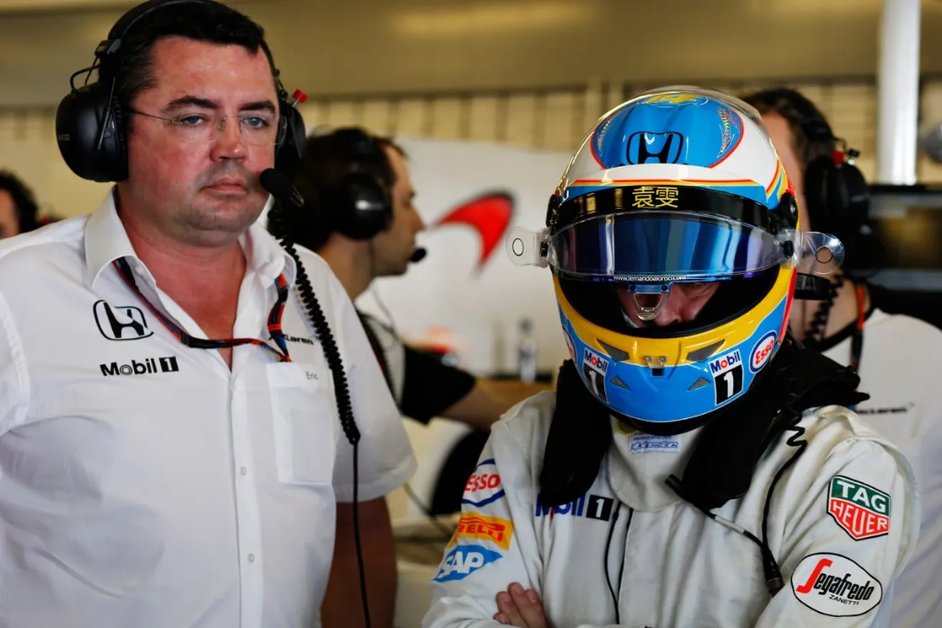 Boullier presiona a Alonso para renovar con McLaren más allá de 2017