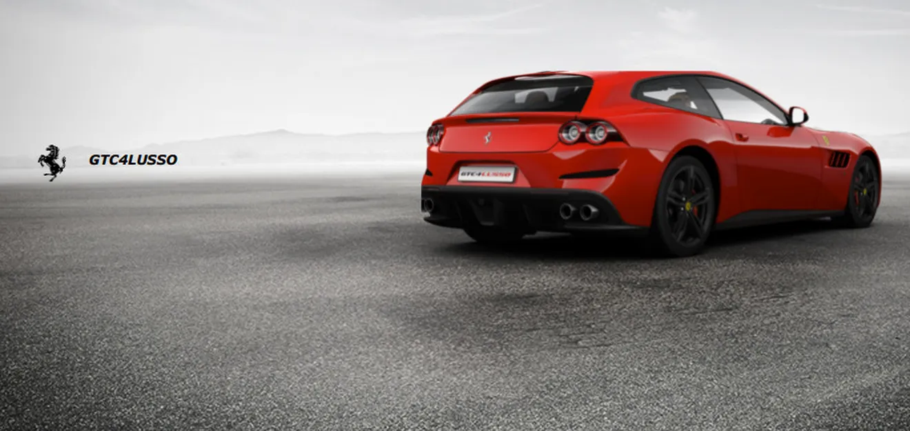 Ya puedes configurar el Ferrari GTC4Lusso que desearías tener en tu garaje